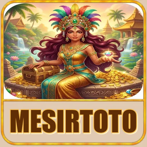 Beranda aplikasi mesirtoto setelah terbuka